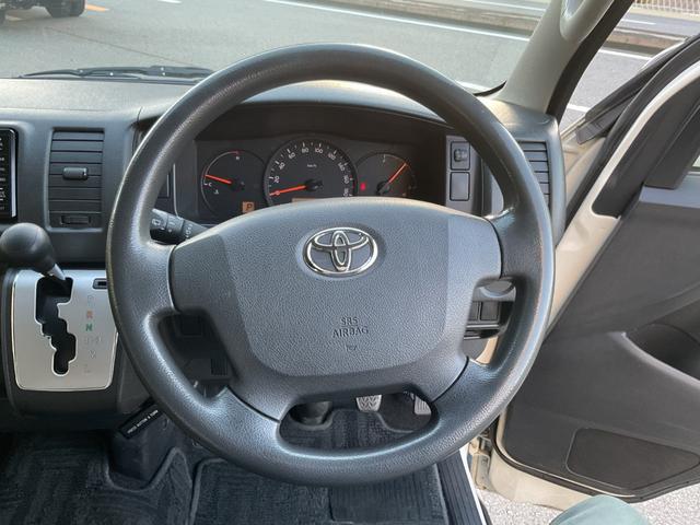 ハイエースバン ロングDX 法人ワンオーナー★車いす移動車★社外ストラーダSDナビフルセグTV★社外フリップダウンモニター★社外デジタルインナーミラー★Rカメラ★リアAC★サイドステップ★仕切りカーテン★キーレスキー★福祉車両(25枚目)