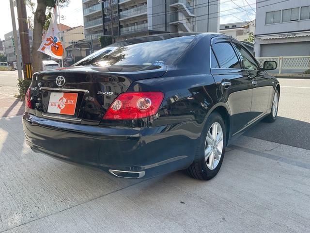 マークＸ ２５０Ｇ　純正メーカーナビ★フルセグＴＶ★社外地デジチューナー★純正１６ＡＷ★ステアリングスイッチ★ＥＴＣ★Ｒカメラ★Ｐガラス★バイザー★電格ミラー（6枚目）