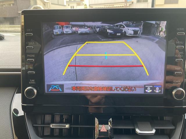 カローラツーリング ハイブリッド　ダブルバイビー　ワンオーナー★純正ディスプレイオーディオ（ナビＴＶ付）★合皮黒ハーフレザー★シートＨ★ハンドルＨ★セーフティセンス★ルーフキャリア★モデリスタスカッフプレート★ブラインドスポット★ＥＴＣ★Ｒカメラ（32枚目）