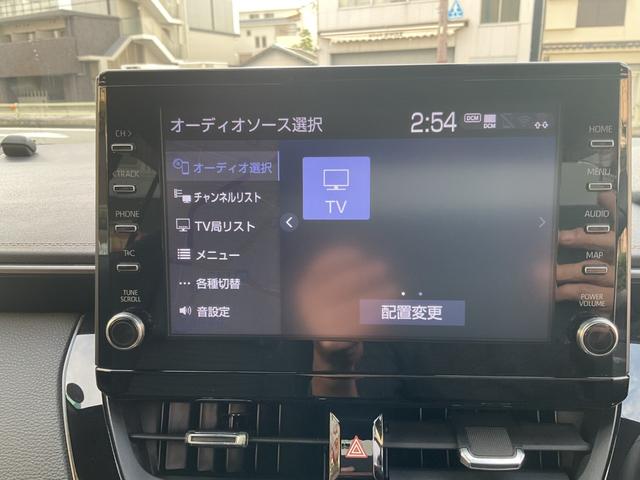 カローラツーリング ハイブリッド　ダブルバイビー　ワンオーナー★純正ディスプレイオーディオ（ナビＴＶ付）★合皮黒ハーフレザー★シートＨ★ハンドルＨ★セーフティセンス★ルーフキャリア★モデリスタスカッフプレート★ブラインドスポット★ＥＴＣ★Ｒカメラ（34枚目）