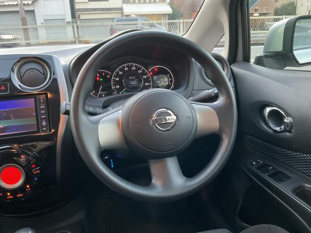 ノート X DIG-S 社外HDDストラーダナビフルセグTV(CN-H510WD)★Bカメラ★アイドリングストップ★インテリジェントキー★Pスタート★ETC★電格ミラー★サイドバイザー★D席ニスモシート★ウーハー(13枚目)