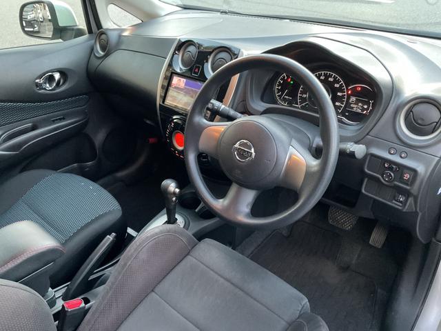 ノート X DIG-S 社外HDDストラーダナビフルセグTV(CN-H510WD)★Bカメラ★アイドリングストップ★インテリジェントキー★Pスタート★ETC★電格ミラー★サイドバイザー★D席ニスモシート★ウーハー(15枚目)