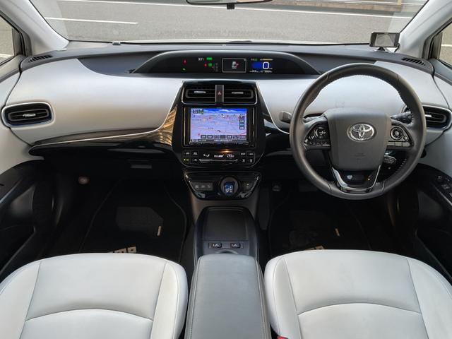 プリウス Ｓツーリングセレクション　ワンオーナー★社外メモリーナビフルセグＴＶ★セーフティセンス★Ｒカメラ★合皮グレーシート★グレー内装★シートＨ★Ｐスタート★スマートキー★純正１７ＡＷ★ステアリングスイッチ★ドラレコ★レーダー（56枚目）