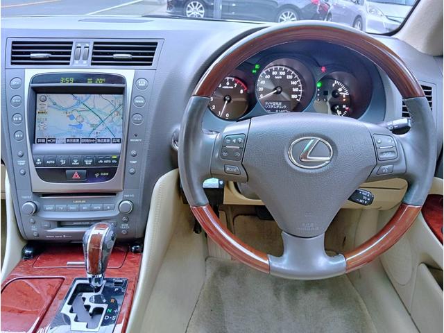 ＧＳ ＧＳ３５０　社外スピンドル風エアロ／サンルーフ／タナベ製車高調／純マルチナビフルセグ／クルコン／ベージュ革エアシート／ＷＯＲＫ製１９ＡＷ／Ｂカメラ／ＨＩＤ／電動シート／ＡＦＳ／ステリモ／ＥＴＣ／ＴＲＣ（25枚目）