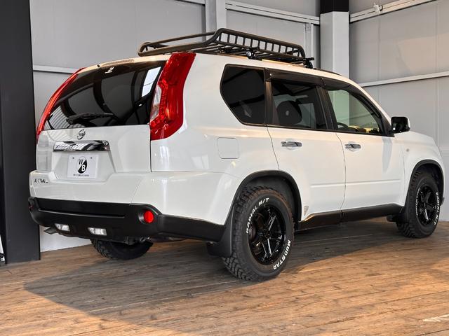 エクストレイル ２０Ｘｔｔ　６ヶ月無償保証・距離無制限保証　新品アルミホイール　新品ブロックタイヤ　ルーフキャリア　ナビ　ＴＶ　レザ－シ－ト　Ｂｌｕｅｔｏｏｔｈ　　ＥＴＣ　スマートキー（3枚目）