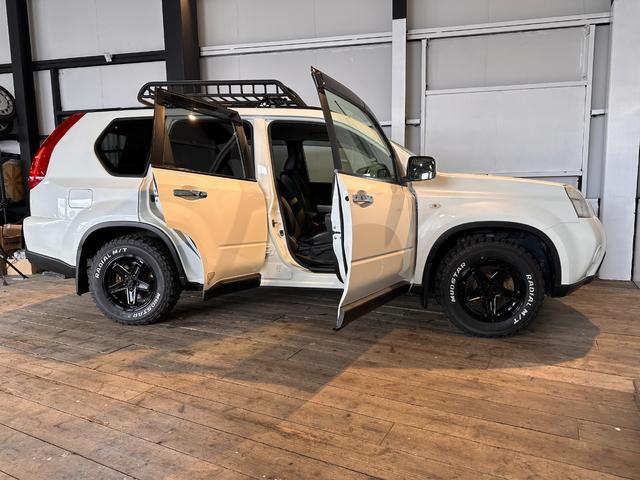 エクストレイル ２０Ｘｔｔ　６ヶ月無償保証・距離無制限保証　新品アルミホイール　新品ブロックタイヤ　ルーフキャリア　ナビ　ＴＶ　レザ－シ－ト　Ｂｌｕｅｔｏｏｔｈ　　ＥＴＣ　スマートキー（24枚目）