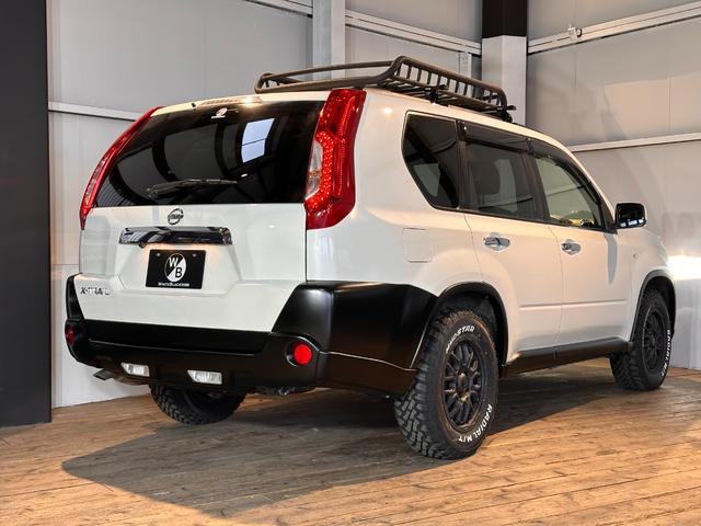 エクストレイル ２０Ｘｔｔ　６ヶ月無償保証・距離無制限保証　新品アルミホイール　新品ブロックタイヤ　ルーフキャリア　ナビ　ＴＶ　レザ－シ－ト　Ｂｌｕｅｔｏｏｔｈ　バックカメラ　ＥＴＣ　スマートキー（3枚目）