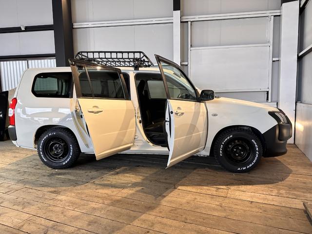 プロボックス Ｆ　カスタム　６ヶ月無償保証・距離無制限保証　新品ＴＯＹＯブロックタイヤ　ナビ　ＥＴＣ　マットブラックペイント　フロントグリルグリル　ルーフキャリア　ＥＴＣ　オープンカントリーＲＴ　ＴＯＹＯＴＡエンブレム（29枚目）