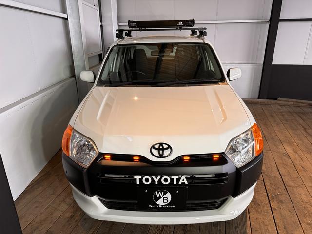 プロボックス 　新品ＴＯＹＯタイヤ／タコマ風ＬＥＤ／６ヶ月無償保証・距離無制限保証　ナビ　　ＥＴＣ　Ｂｌｕｅｔｏｏｔｈ　バックカメラ　ブロックタイヤ　マットブラックペイント　タコマルックＬＥＤ　ＴＯＹＯＴＡエンブレム（8枚目）