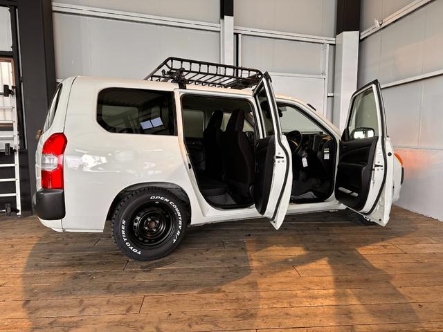 プロボックス 　新品ＴＯＹＯタイヤ／タコマ風ＬＥＤ／６ヶ月無償保証・距離無制限保証　ナビ　　ＥＴＣ　Ｂｌｕｅｔｏｏｔｈ　バックカメラ　ブロックタイヤ　マットブラックペイント　タコマルックＬＥＤ　ＴＯＹＯＴＡエンブレム（28枚目）