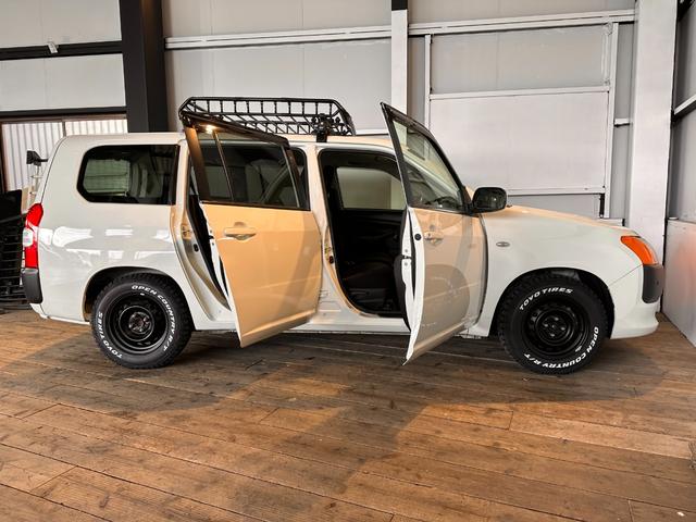 プロボックス 　新品ＴＯＹＯタイヤ／タコマ風ＬＥＤ／６ヶ月無償保証・距離無制限保証　ナビ　　ＥＴＣ　Ｂｌｕｅｔｏｏｔｈ　バックカメラ　ブロックタイヤ　マットブラックペイント　タコマルックＬＥＤ　ＴＯＹＯＴＡエンブレム（30枚目）