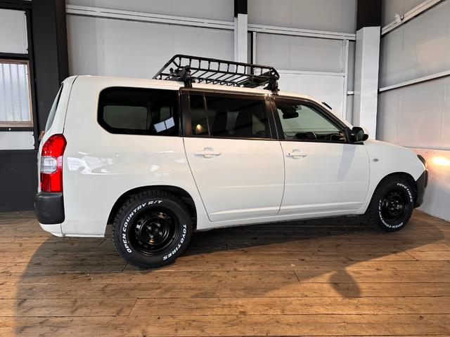 プロボックス GL 新品TOYOタイヤ/タコマ風LED/6ヶ月無償保証・距離無制限保証 ナビ ETC Bluetooth バックカメラ ブロックタイヤ マットブラックペイント タコマルックLED TOYOTAエンブレム(25枚目)