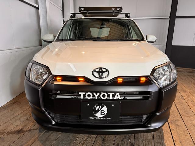 プロボックス GL 新品TOYOタイヤ/タコマ風LED/6ヶ月無償保証・距離無制限保証 ナビ ETC Bluetooth ブロックタイヤ マットブラックペイント タコマルックLED TOYOTAエンブレム ルーフキャリア(2枚目)