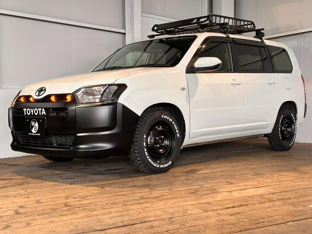 プロボックス GL 新品TOYOタイヤ/タコマ風LED/6ヶ月無償保証・距離無制限保証 ナビ ETC Bluetooth ブロックタイヤ マットブラックペイント タコマルックLED TOYOTAエンブレム ルーフキャリア(15枚目)