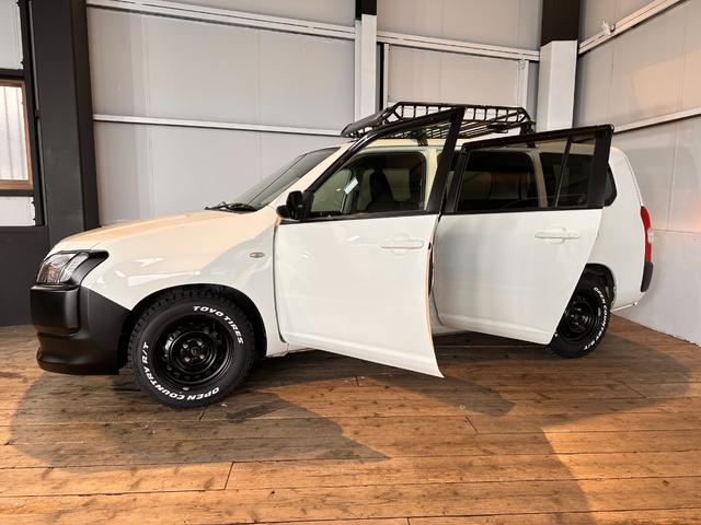 プロボックス GL 新品TOYOタイヤ/タコマ風LED/6ヶ月無償保証・距離無制限保証 ナビ ETC Bluetooth ブロックタイヤ マットブラックペイント タコマルックLED TOYOTAエンブレム ルーフキャリア(61枚目)