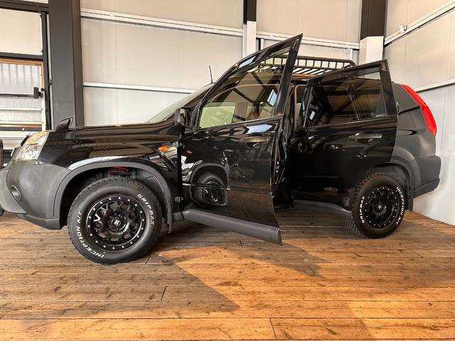 エクストレイル 20Xtt ナビ リフトアップ アルミホイル ルーフラック 6ヶ月無償保証・距離無制限保証 ブロックタイヤ ルーフキャリア TV レザ-シ-ト Bluetooth ETC スマートキー NISSANエンブレム(18枚目)