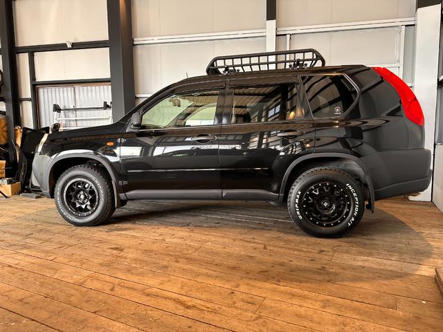 エクストレイル 20Xtt ナビ リフトアップ アルミホイル ルーフラック 6ヶ月無償保証・距離無制限保証 ブロックタイヤ ルーフキャリア TV レザ-シ-ト Bluetooth ETC スマートキー NISSANエンブレム(19枚目)