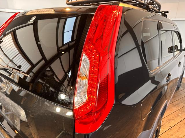 エクストレイル 20Xtt ナビ リフトアップ アルミホイル ルーフラック 6ヶ月無償保証・距離無制限保証 ブロックタイヤ ルーフキャリア TV レザ-シ-ト Bluetooth ETC スマートキー NISSANエンブレム(56枚目)