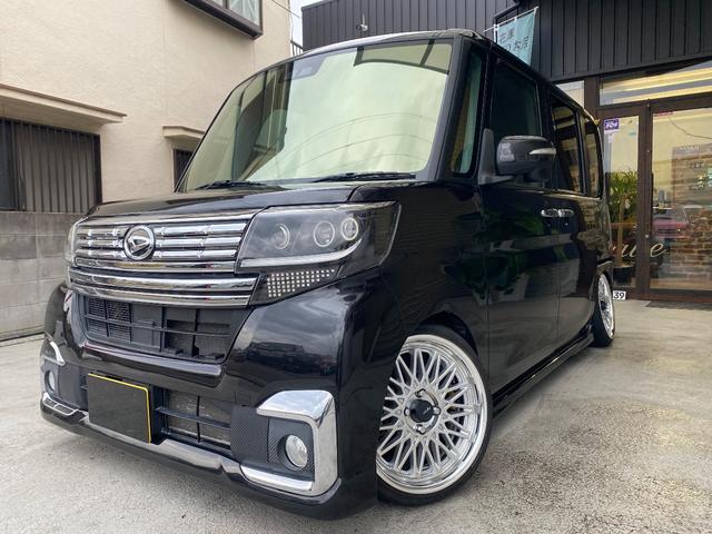 タント カスタムRS SAIII 後期 ターボ 実走行距離2万キロ台 IDEAL車高調装着一年未満 シャレン16インチ 社外アクスル ロアアーム ヘッドライトワンオフ加工 シートカバー ヘッドライトLED ルームランプLED 多 数(10枚目)