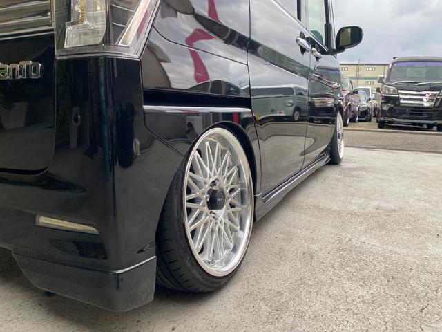 タント カスタムRS SAIII 後期 ターボ 実走行距離2万キロ台 IDEAL車高調装着一年未満 シャレン16インチ 社外アクスル ロアアーム ヘッドライトワンオフ加工 シートカバー ヘッドライトLED ルームランプLED 多 数(24枚目)