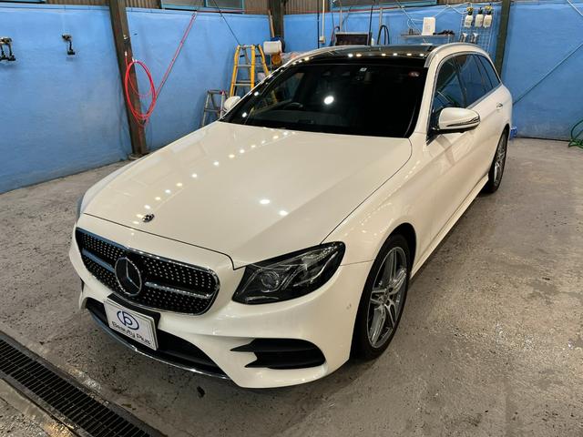 Ｅ２２０ｄステーションワゴンアバンギルドＡＭＧライン　ディーラーメンテ車　純正ＨＤＤナビ　フルセグ地デジ　３６０度カメラ　サンルーフ　レーダーセーフティＰＫＧ　黒革シート　シートヒーター　ハーマンカードン　純正１９インチＡＷ　ＬＥＤヘッド　パワートランク(11枚目)