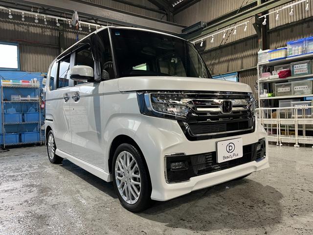 Ｎ－ＢＯＸカスタム Ｌターボ　ホンダセンシング　純正ギャザーズ８インチナビ　フルセグ地デジ　バックカメラ　両側パワースライドドア　純正１５インチＡＷ　ＬＥＤヘッドライト　ハーフレザーシート　シートヒーター　禁煙車　ＥＴＣ（11枚目）