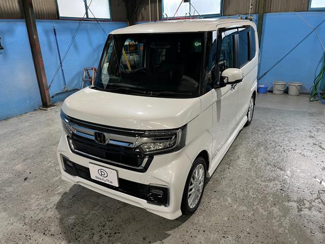 Ｎ－ＢＯＸカスタム Ｌターボ　ホンダセンシング　純正ギャザーズ８インチナビ　フルセグ地デジ　バックカメラ　両側パワースライドドア　純正１５インチＡＷ　ＬＥＤヘッドライト　ハーフレザーシート　シートヒーター　禁煙車　ＥＴＣ（12枚目）