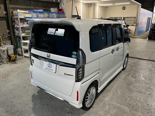 Ｎ－ＢＯＸカスタム Ｌターボ　ホンダセンシング　純正ギャザーズ８インチナビ　フルセグ地デジ　バックカメラ　両側パワースライドドア　純正１５インチＡＷ　ＬＥＤヘッドライト　ハーフレザーシート　シートヒーター　禁煙車　ＥＴＣ（14枚目）