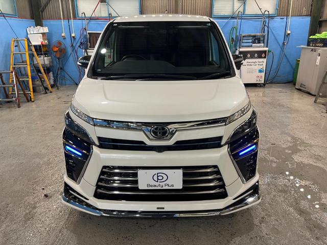 ヴォクシー ハイブリッドZS 煌III ワンオーナー車 モデリスタエアロパーツ アルパイン11インチナビ アルパインフリップダウンM フルセグ バックカメラ セーフティセンス 純正16インチAW LEDヘッド ハーフレザー シートヒーター(2枚目)