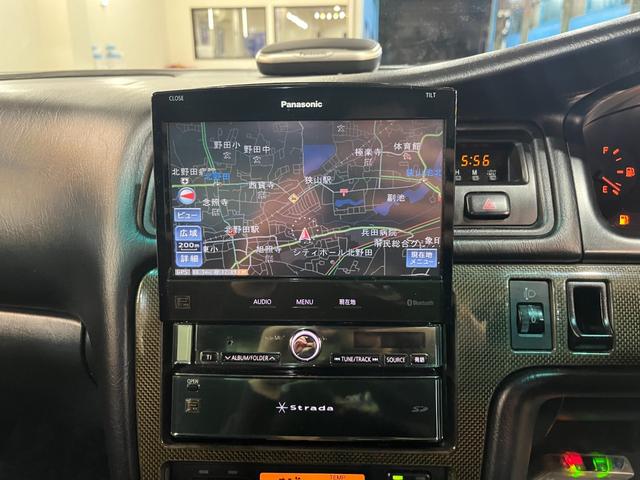 マークII ツアラーＶ　純正５速ＭＴ　１ＪＺエンジン　Ｒ５年４月３６７５４７キロ時タイベル交換シール有り　ＨＫＳ車高調　社外１７インチＡＷ　純正エアロパーツ　ＨＩＤヘッドライト　ターボタイマー　ＥＴＣ　キーレス　禁煙車（21枚目）