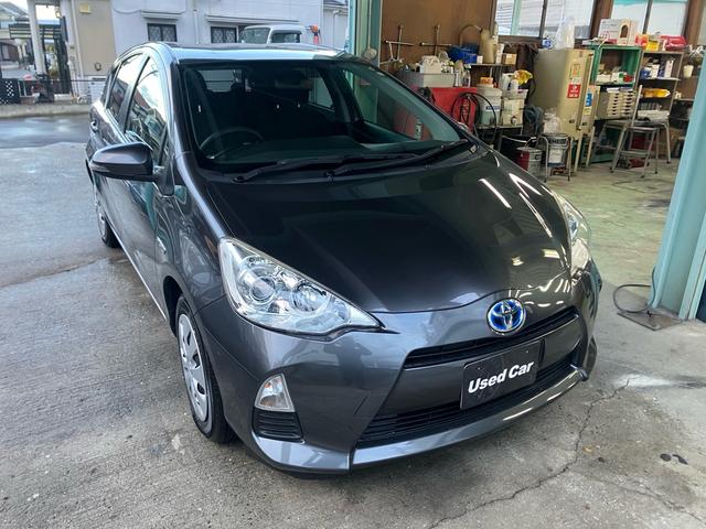 アクア Ｓ　社外ナビ　ＴＶ　ＥＴＣ　スマートキー（2枚目）