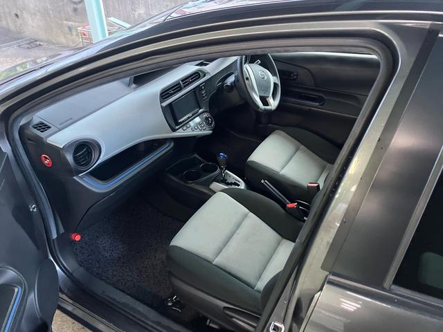 アクア Ｓ　社外ナビ　ＴＶ　ＥＴＣ　スマートキー（12枚目）