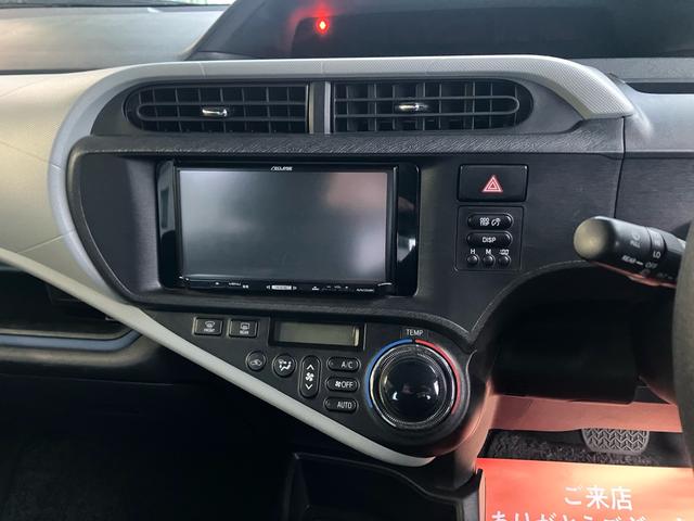 アクア Ｓ　社外ナビ　ＴＶ　ＥＴＣ　スマートキー（17枚目）