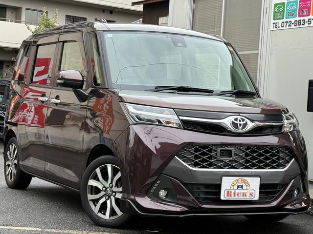 タンク カスタムG-T ターボ ナビTV BT再生 LEDヘッド ターボ 両側パワースライドドア スマートキー プッシュスタート ナビ フルセグTV Bluetooth再生 衝突被害軽減 前関シートヒーター クルーズコントロール フルエアロ 純正アルミ LEDヘッド(5枚目)