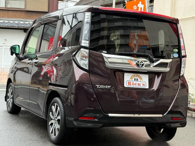 タンク カスタムG-T ターボ ナビTV BT再生 LEDヘッド ターボ 両側パワースライドドア スマートキー プッシュスタート ナビ フルセグTV Bluetooth再生 衝突被害軽減 前関シートヒーター クルーズコントロール フルエアロ 純正アルミ LEDヘッド(9枚目)