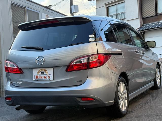 プレマシー ２０Ｓ　両側自動　ナビＴＶ　ＥＴＣ　ＨＩＤ　ＢＴ再生　Ｂカメ　両側パワースライドドア　スマートキー２個　アイドリングストップ　純正ナビ　フルセグＴＶ　バックカメラ　Ｂｌｕｅｔｏｏｔｈ再生　ＨＩＤヘッドライト　純正アルミ　ＥＴＣ（7枚目）