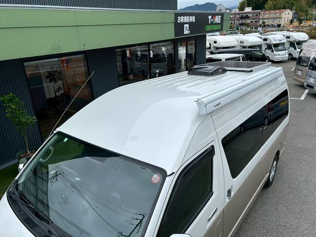 ハイエースバン ナッツRV リーク2 出窓仕様/常設ベッド/FFヒーター/1500Wインバーター/ツインサブバッテリー/マックスファン/サイドオーニング/ソーラーパネル/トヨタ安全先進装備/パノラミックビュー/コーナーセンサー/(31枚目)