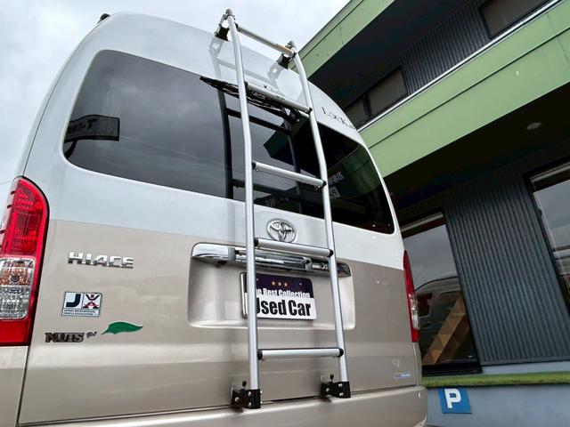 ハイエースバン ナッツRV リーク2 出窓仕様/常設ベッド/FFヒーター/1500Wインバーター/ツインサブバッテリー/マックスファン/サイドオーニング/ソーラーパネル/トヨタ安全先進装備/パノラミックビュー/コーナーセンサー/(37枚目)