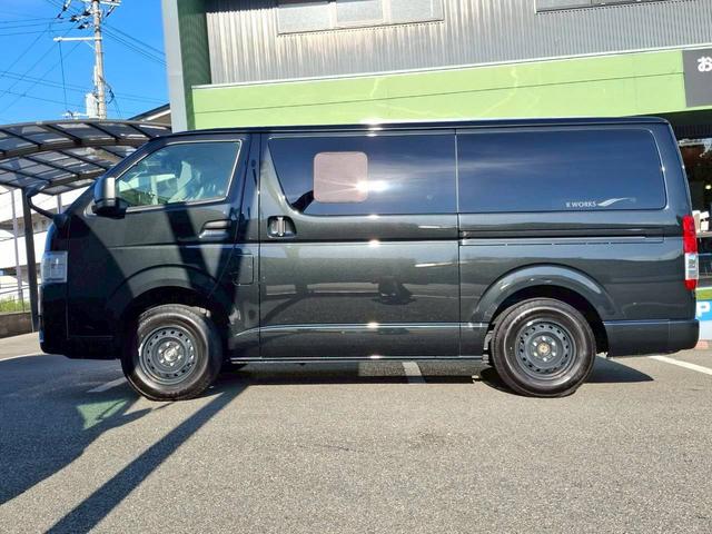 ハイエースバン ケイワークス ラギットバン DT4WD/1オーナー/1000Wインバーター/ソーラーパネル/シンク/断熱加工/リア断熱フィルム/カロッツェリア製ナビ/トヨタセーフティセンス/パノラミックビューモニター/ドライブレコーダー(23枚目)