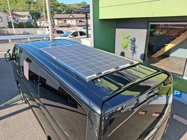 ハイエースバン ケイワークス ラギットバン DT4WD/1オーナー/1000Wインバーター/ソーラーパネル/シンク/断熱加工/リア断熱フィルム/カロッツェリア製ナビ/トヨタセーフティセンス/パノラミックビューモニター/ドライブレコーダー(27枚目)