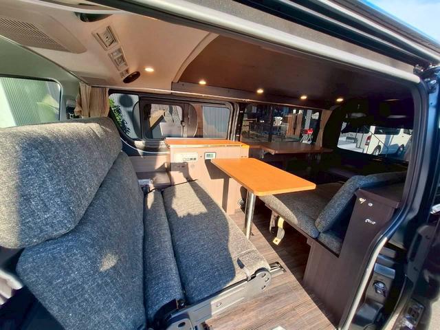 ハイエースバン ケイワークス ラギットバン DT4WD/1オーナー/1000Wインバーター/ソーラーパネル/シンク/断熱加工/リア断熱フィルム/カロッツェリア製ナビ/トヨタセーフティセンス/パノラミックビューモニター/ドライブレコーダー(49枚目)