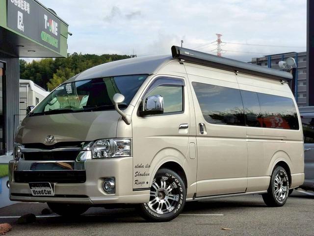 ハイエースバン フレックス MOBY DICK  SH♯02 FFヒーター/サイドオーニング/シンク/冷蔵庫/ツインサブバッテリー/走行充電/外部充電/電源コード/リアクーラー/リアヒーター/フローティングナビ/パノラミックビュー/デジタルインナーミラー/(2枚目)