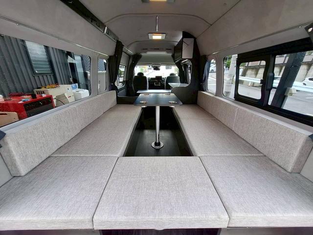 ハイエースバン フレックス MOBY DICK  SH♯02 FFヒーター/サイドオーニング/シンク/冷蔵庫/ツインサブバッテリー/走行充電/外部充電/電源コード/リアクーラー/リアヒーター/フローティングナビ/パノラミックビュー/デジタルインナーミラー/(7枚目)