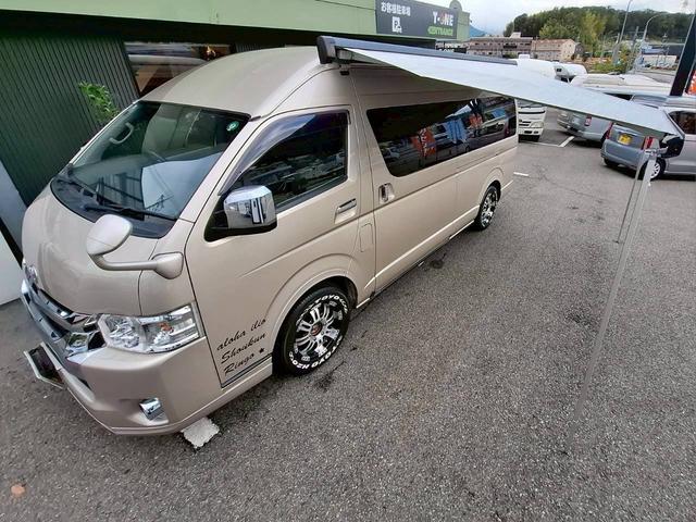 ハイエースバン フレックス MOBY DICK  SH♯02 FFヒーター/サイドオーニング/シンク/冷蔵庫/ツインサブバッテリー/走行充電/外部充電/電源コード/リアクーラー/リアヒーター/フローティングナビ/パノラミックビュー/デジタルインナーミラー/(32枚目)