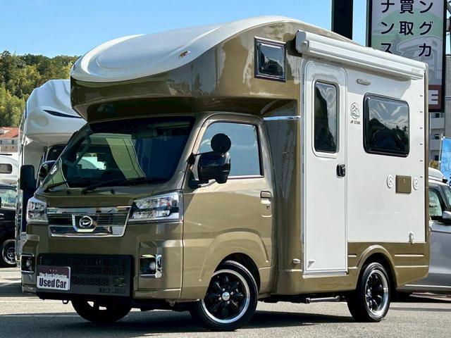 ハイゼットトラック JPStar Happy1+ 400Ahリチウムイオンバッテリー/12Vクーラー/FFヒーター/ソーラーパネル/3000Wインバーター/マックスファン/前後スタビライザー/強化足回り/リアリフトアップ/先進安全装備/(2枚目)