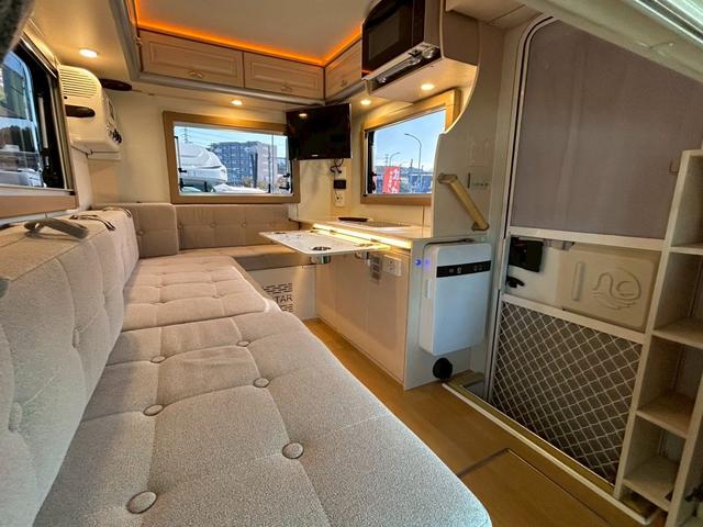 ハイゼットトラック JPStar Happy1+ 400Ahリチウムイオンバッテリー/12Vクーラー/FFヒーター/ソーラーパネル/3000Wインバーター/マックスファン/前後スタビライザー/強化足回り/リアリフトアップ/先進安全装備/(5枚目)