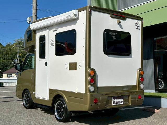 ハイゼットトラック JPStar Happy1+ 400Ahリチウムイオンバッテリー/12Vクーラー/FFヒーター/ソーラーパネル/3000Wインバーター/マックスファン/前後スタビライザー/強化足回り/リアリフトアップ/先進安全装備/(22枚目)