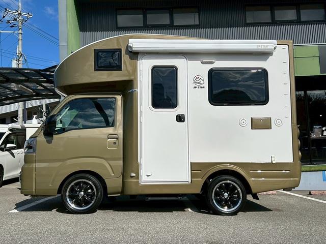 ハイゼットトラック JPStar Happy1+ 400Ahリチウムイオンバッテリー/12Vクーラー/FFヒーター/ソーラーパネル/3000Wインバーター/マックスファン/前後スタビライザー/強化足回り/リアリフトアップ/先進安全装備/(24枚目)