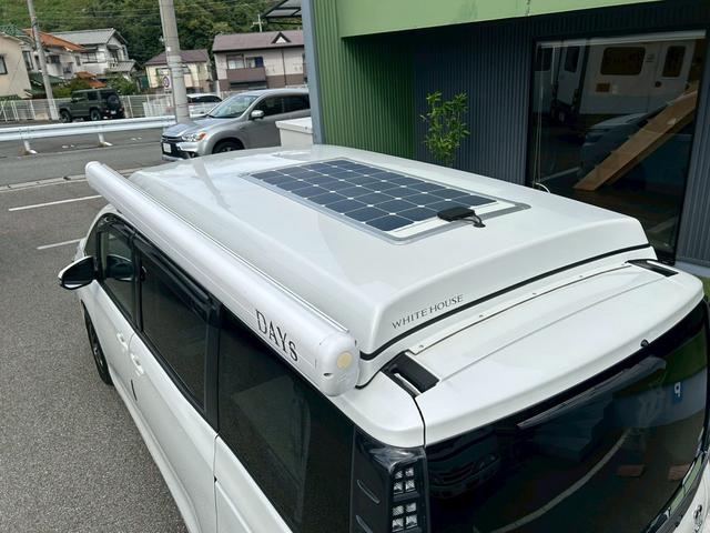 ヴォクシー ホワイトハウス　ＤＡＹＳ　ポップアップルーフ　スイベルシート（回転シート）／電動オーニング／サブバッテリー／電子レンジ／１５００Ｗインバーター／ＦＦヒーター／シンク／走行充電／外部電源／サブナビ切替スイッチ／セーフティーセンス／パワスラ／（31枚目）