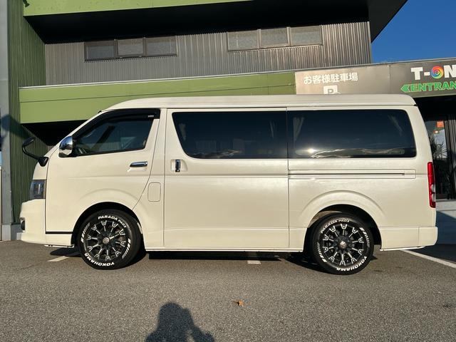 ハイエースワゴン アネックス ファミリーワゴン FFヒーター/2000Wインバーター/ソーラーパネル/サブナビ切替スイッチ/リアTV/リアスピーカー/リアクーラー/リアヒーター/社外アルミホイール/カロッツェリア製ナビ/ETC/ドラレコ/防虫ネット(22枚目)